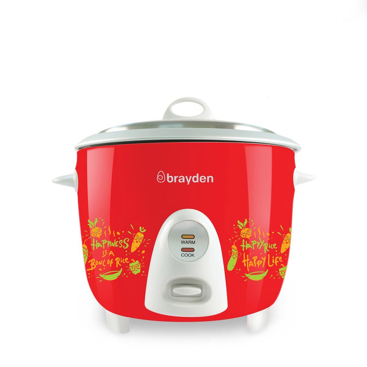 Brayden Rizo - 1.8L Electric Rice Cooker(Crimson Red)
